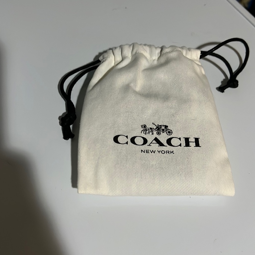 Coach Rose Gold Necklace and Earring set